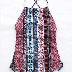 ☆ Cupshe “Stand by You” Print One-piece Swimsuit ☆